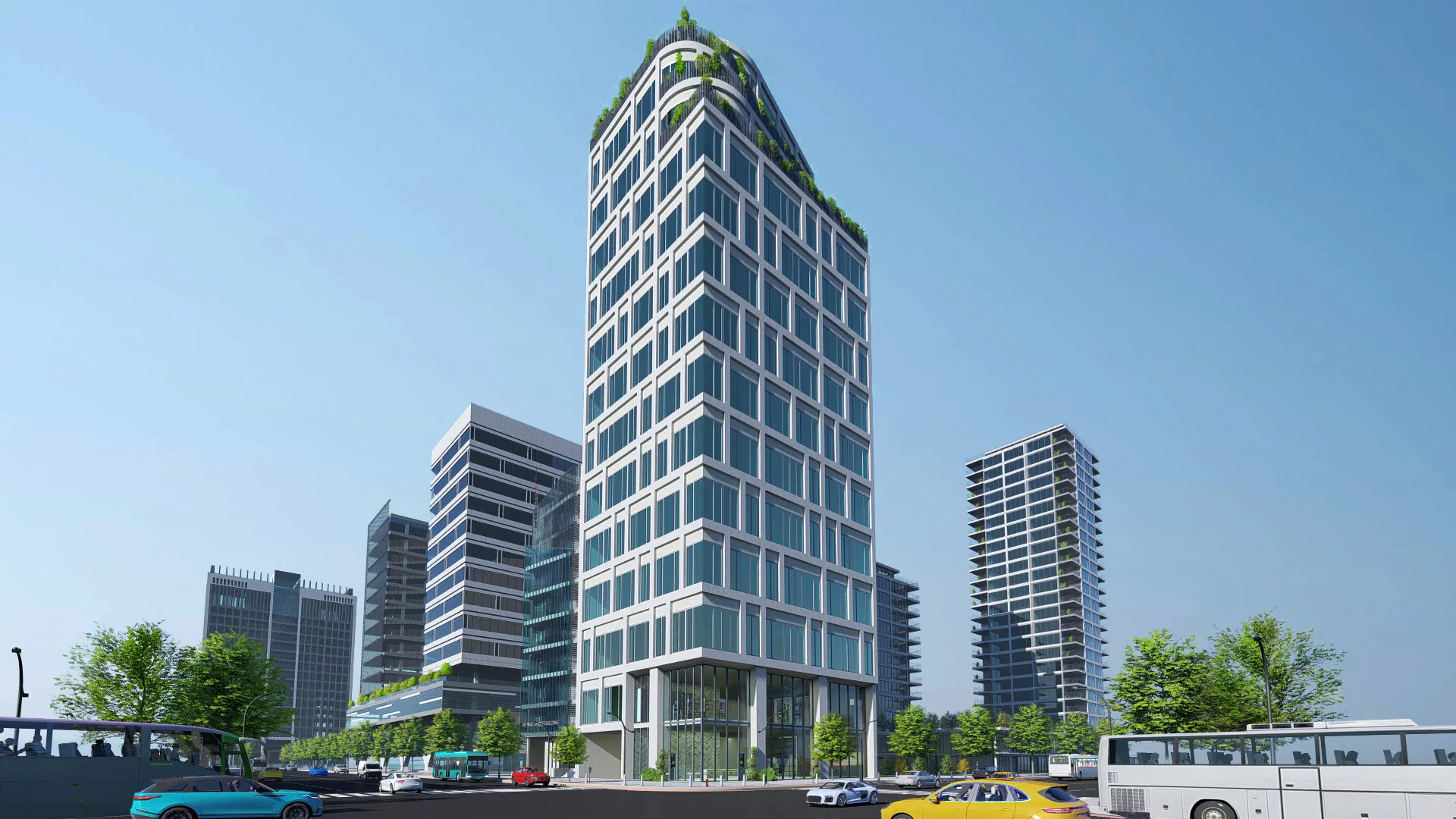 D'Antonio new modern commercial estate development project.